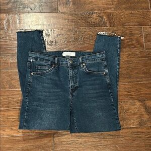 Topshop Jamie (30) Women's Blue Jeans 30” inseam